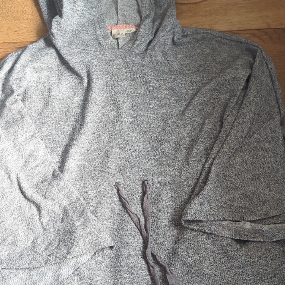 Roxy Gray Hooded Sweater
